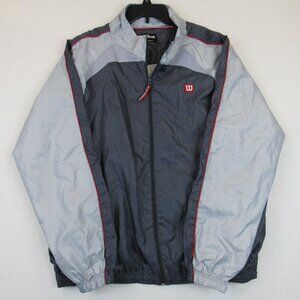 Wilson Jacket Men's XL Color Block Zip up Track Activewear Windbreaker